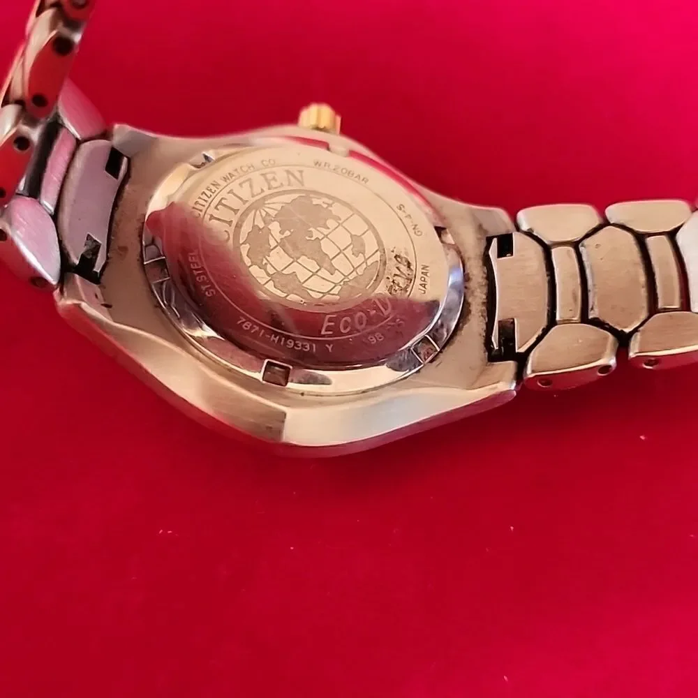 Citizen silver gold